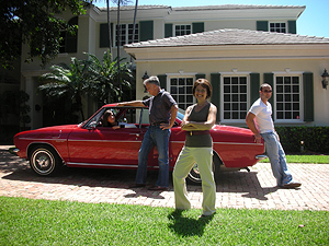 Family  with the Corvair